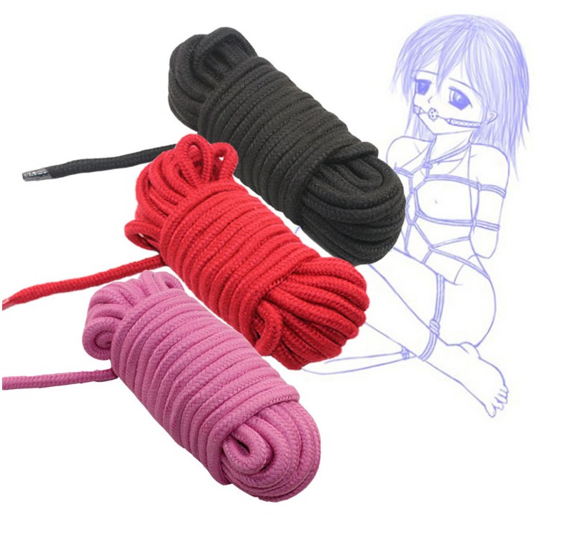 情趣棉绳*杂款（黑色、紫色、粉红）
