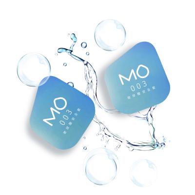 名流MO玻尿酸避孕套003润滑超薄安全套2只装蓝色